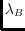 $\lambda_B$