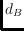 $d_B$