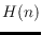 $H(n)$