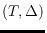 $(T,\Delta)$