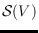 ${\cal S}(V)$