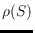 $\rho(S)$