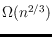 $\Omega(n^{2/3})$