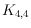 $K_{4,4}$
