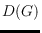 $D(G)$